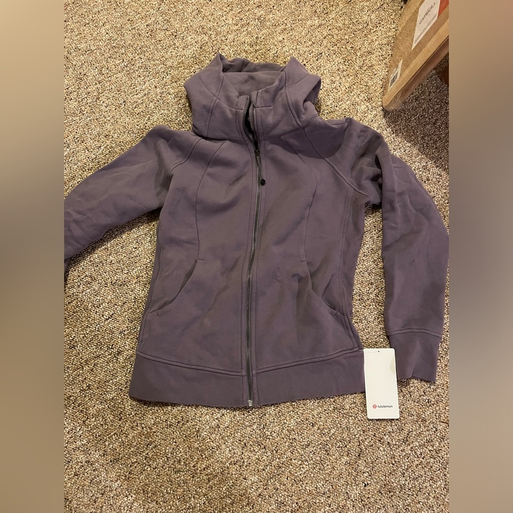 Lulu full zip scuba hoodie